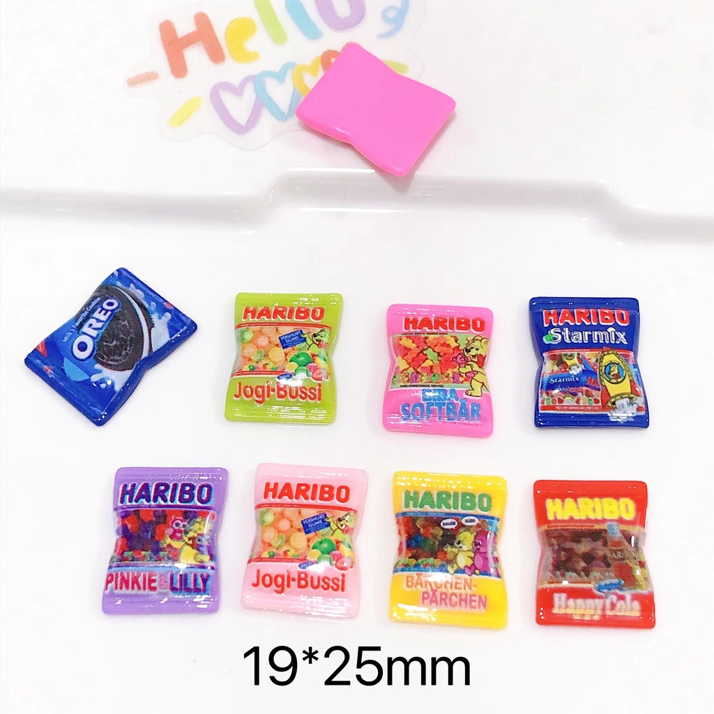 การ์ตูน-haribo-food-jibitz-croc-อุปกรณ์เสริมบิสกิต-jibits-charm-snack-gummy-croc-jibbits-สําหรับเด็ก-ตกแต่งรองเท้า