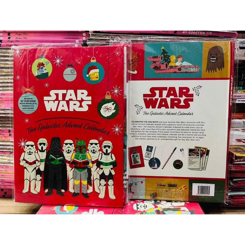 new-starwars-the-galactic-advent-calendar-25-days-of-surprises-with-booklets-mementos-and-more-ของขวัญ-christmas