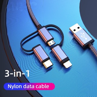 Atowin 3 in 1 สายชาร์จ type-c ไฟไมโคร สําหรับ OPPO Vivo