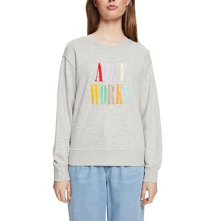 ESPRIT Womens Casual slogan sweatshirt