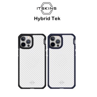 iTskins Hybrid Tek เคสกันกระแทกผ่านมาตราฐานMLTD810Gเกรดพรีเมี่ยม เคสสำหรับ iPhone13/iPhone14 Series(ของแท้100%)