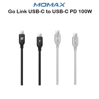 Momax Go Link Usb-C to Usb-C Pd 100w สายชาร์จ100วัตต์เกรดพรีเมี่ยม สำหรับ อุปกรณ์ที่รองรับ Type-C (ของแท้100%)