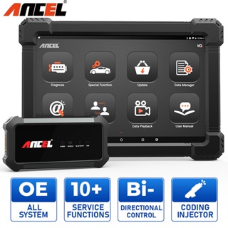 Ancel X7 OBD2 เครื่องสแกนเนอร์วินิจฉัยรถยนต์ WIFI EOBD OBD