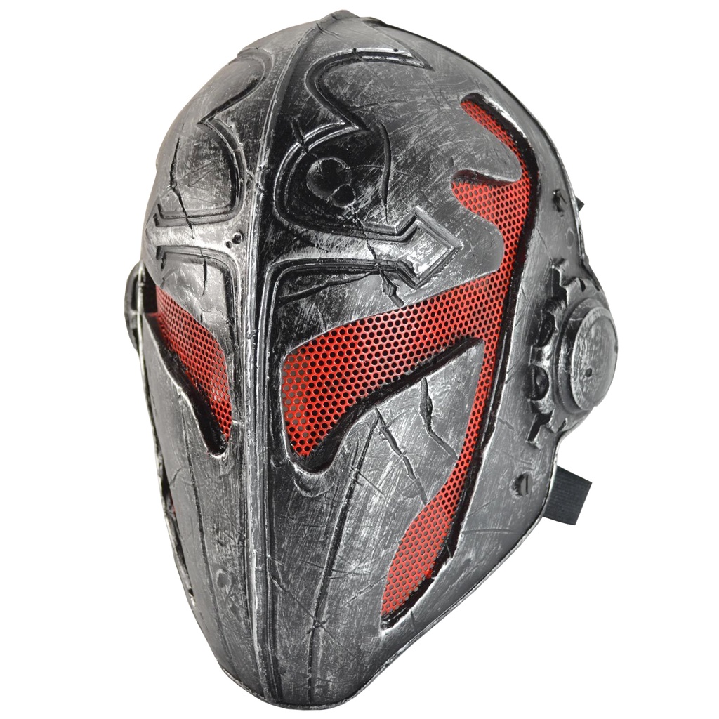 หน้ากาก Mask Templar Mask Death Race ซิ่งสั่งตาย สีแดง อัศวิน นักรบ ส ...