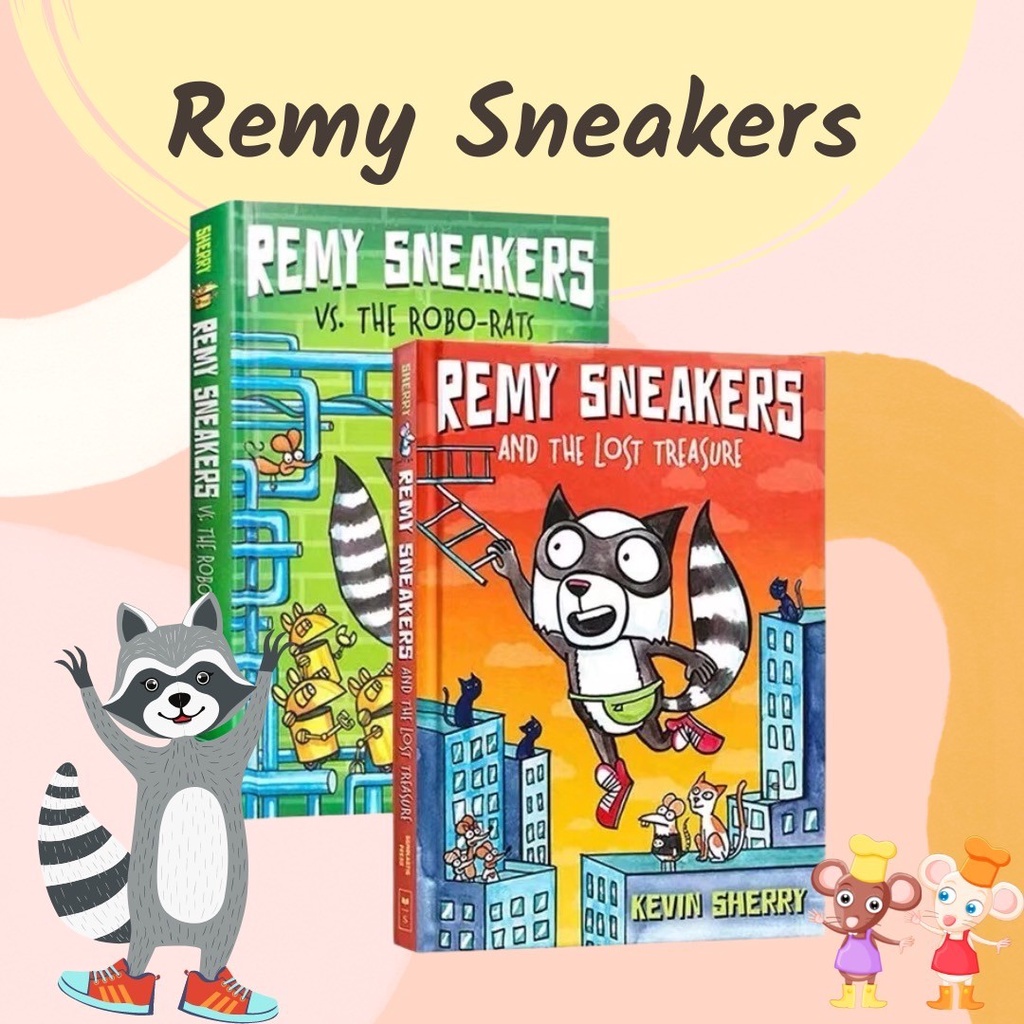 หนังสือชุด Remy Sneakers หนังสือการ์ตูนภาษาอังกฤษ หนังสือเด็กภาษาอังกฤษ ...