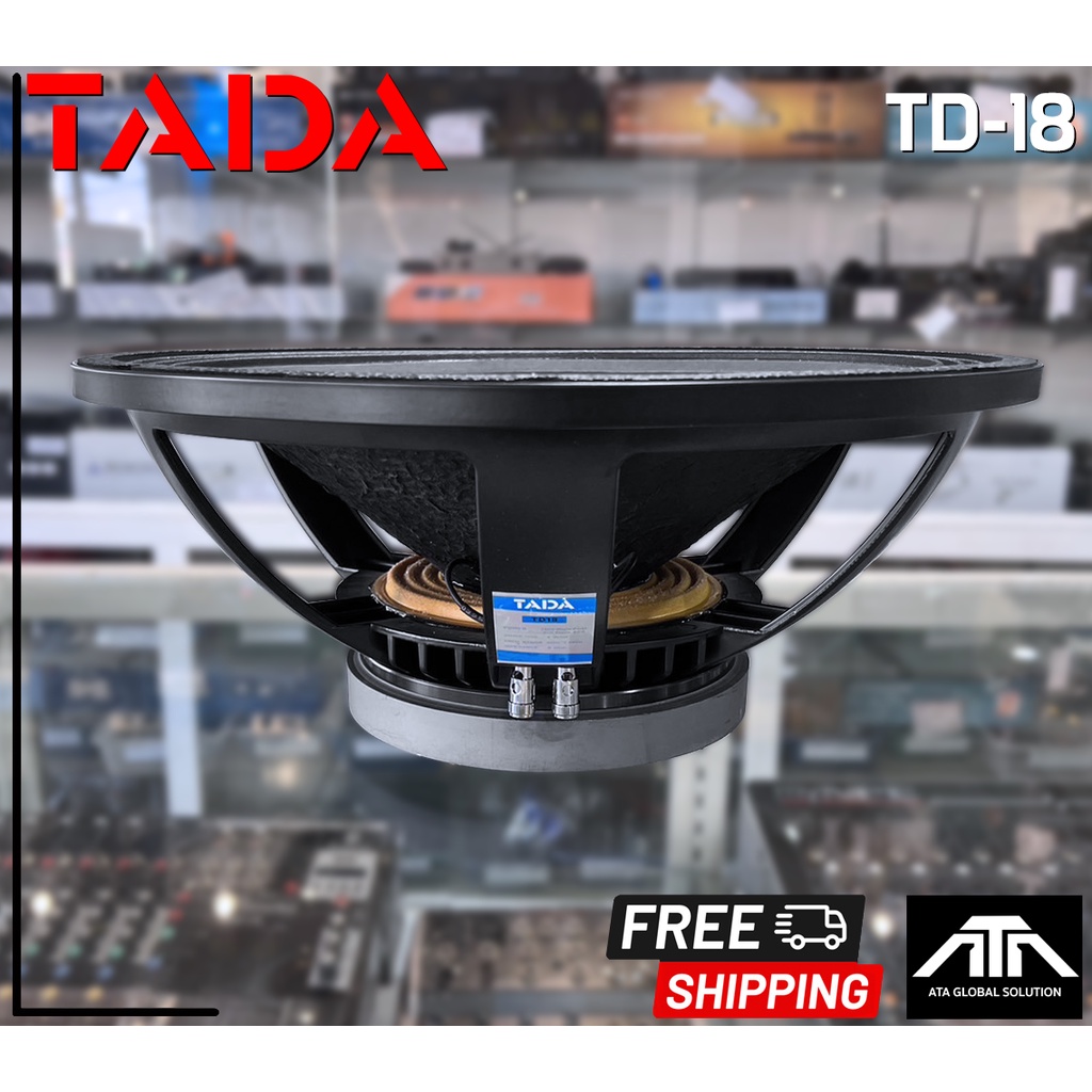 tada-td18-ราคาต่อ-1-ดอก-ดอกลำโพง-tada-td-18-ลำโพง-18-นิ้ว-td-18-speaker-power-800w-โครงหล่อ