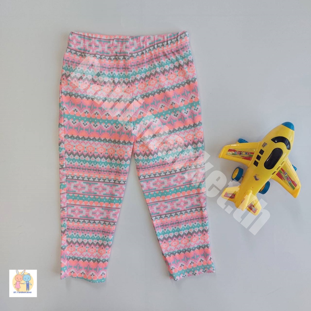 เลคกิ้งเด็กหญิง-สีชมพูมีลายๆ-คาร์เตอร์-carters-ของใหม่