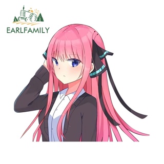 Earlfamily สติกเกอร์ไวนิล The Quintessential Quintuplets 13 ซม. x 11.3 ซม. สําหรับติดตกแต่งรถยนต์