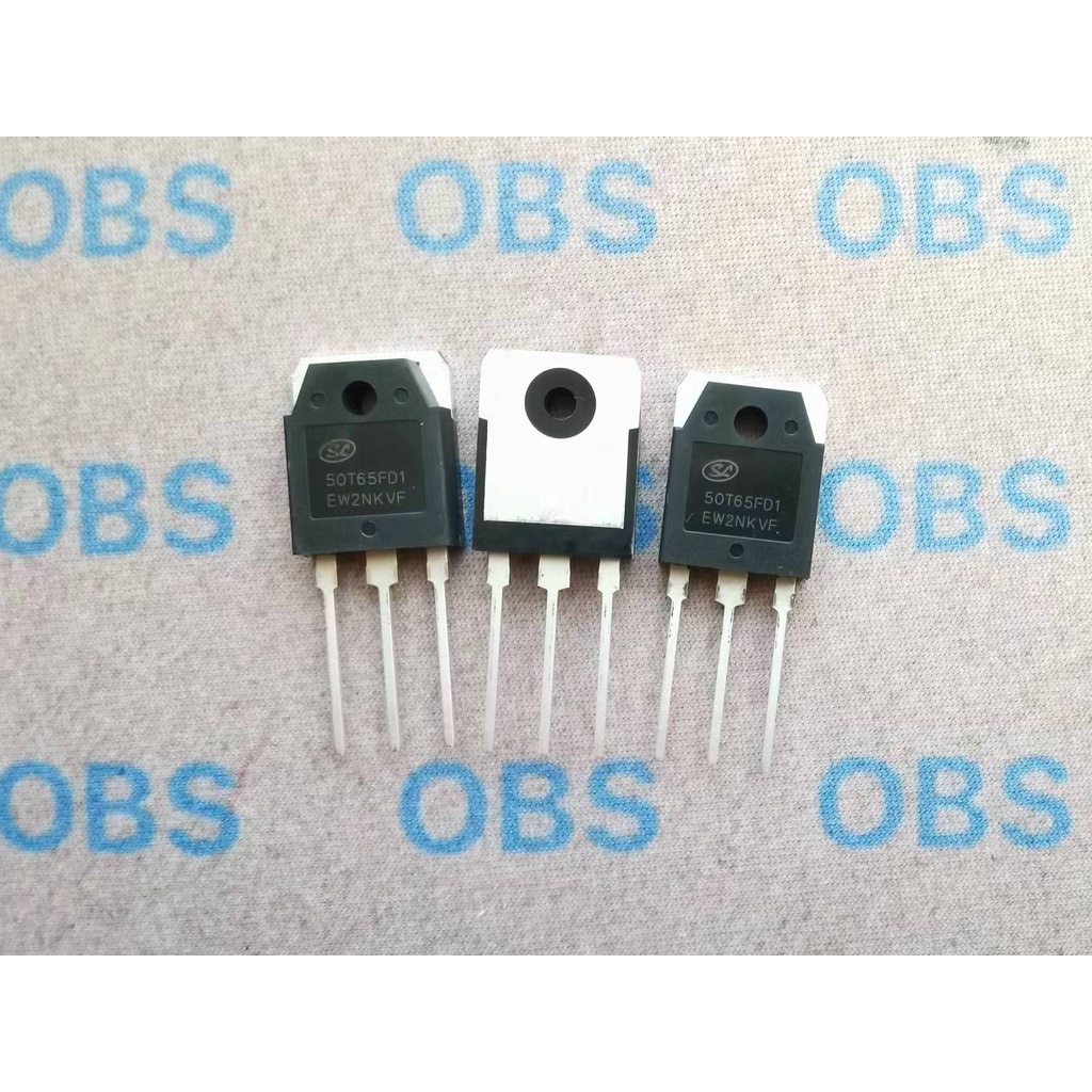 ((2 ชิ้น) ใหม่ พร้อมส่ง อินเวอร์เตอร์เชื่อมท่อเดี่ยว IGBT 50t65fd1 ...