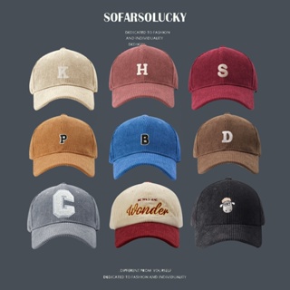 หมวกเบสบอล ผ้ากํามะหยี่ คุณภาพสูง สไตล์เกาหลี