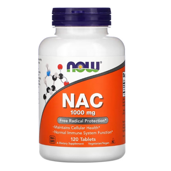 ส่งไว-nac-อะเซทิลซิสเทอีน-600-1000-mg-สร้างกลูต้าธรรมชาติ-ช่วยผิวขาวใส-ลดฝ้า-กระ-และจุดด่างดำ-100-250cap-now-foods-sw