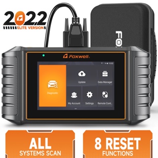 Foxwell NT726 OBD2 เครื่องสแกนเนอร์วินิจฉัยรถยนต์ DPF Oil SAS TPMS TPS Reset OBDII Code Reader