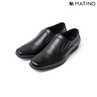 ภาพหน้าปกสินค้าMATINO SHOES รองเท้าหนังชาย รุ่น MNS/B 3017 - BLACK ซึ่งคุณอาจชอบสินค้านี้