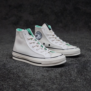 Converse Chuck 70s รองเท้ากีฬาลําลอง สีขาว สีเขียว สําหรับผู้ชาย และผู้หญิง -2119