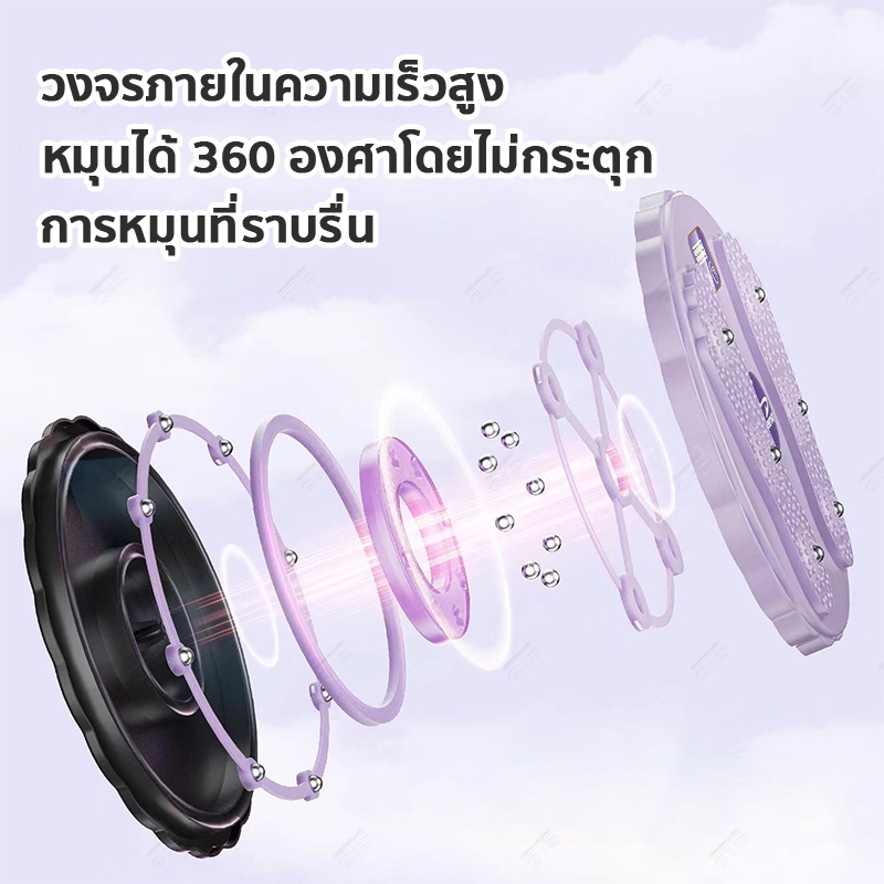 new-จานหมุนเอว-จานทวิสต์เอว-นับอัจฉริยะ-การนวดด้วยแม่เหล็ก-3d-จานหมุน-กระชับเอว-ต้นขา-ต้นแขน-สะโพก-จานทวิส-บริหารเอว