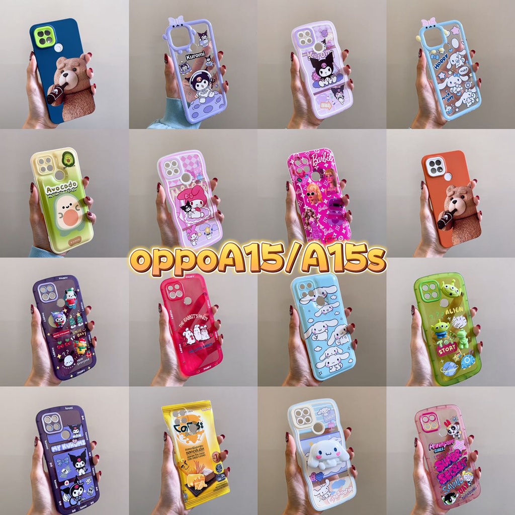 รูปภาพของออปโป้A15 เคสหลังด้านขอบสี OPPO A15 เคสออปโป้ OPPOA15 เคสออปโป้A15 A15S ออปโป้A15Sลองเช็คราคา