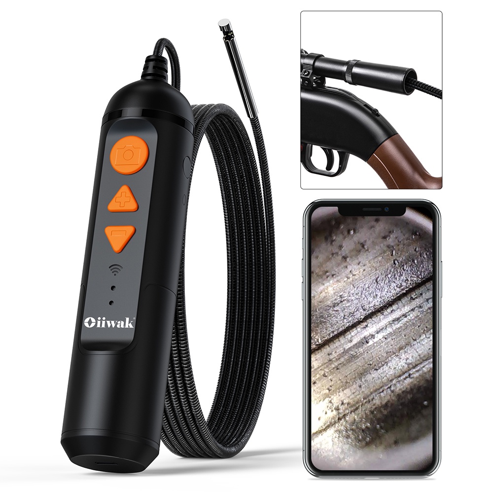 Rifle Endoscope Wireless Borescope 4.5mm Lens Inspection Gun Barrel