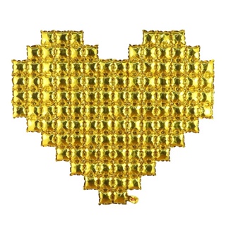 โปรโมชั่น ลูกโป่งฟอยล์อลูมิเนียม รูปหัวใจ สีทอง ขนาด 136x118 ซม. สําหรับตกแต่งพื้นหลัง งานแต่งงาน ปาร์ตี้ วันแม่ 1 ชิ้น