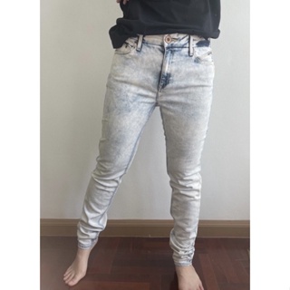 กางเกงยีนส์มือสอง River Island สีฟอก jegging คุ้มมาก