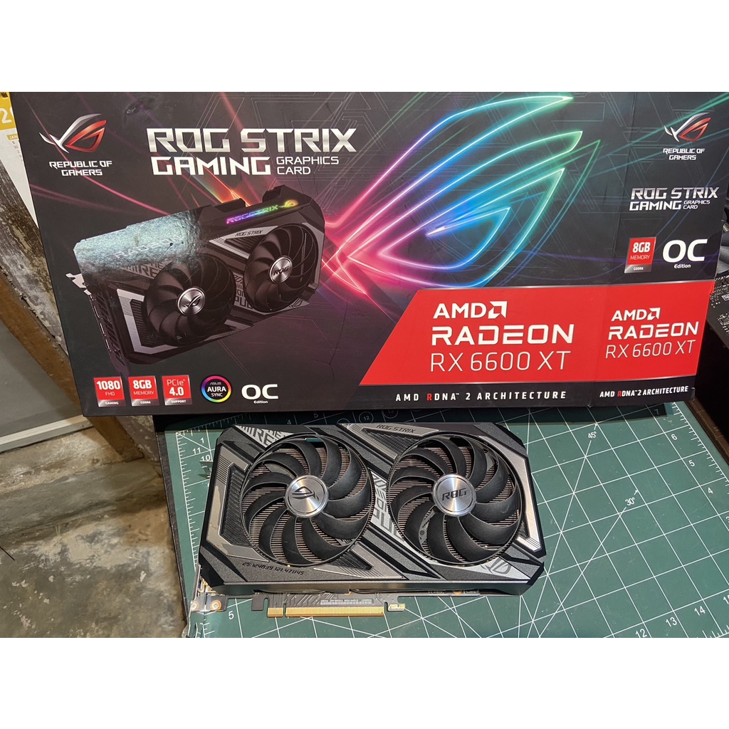RX6600XT ROG STRIX O8G GAMING OC | Shopee Thailand