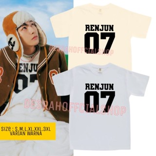 เสื้อยืด nct dream candy RENJUN 07 สไตล์เกาหลี (สกรีนลาย สีดํา)