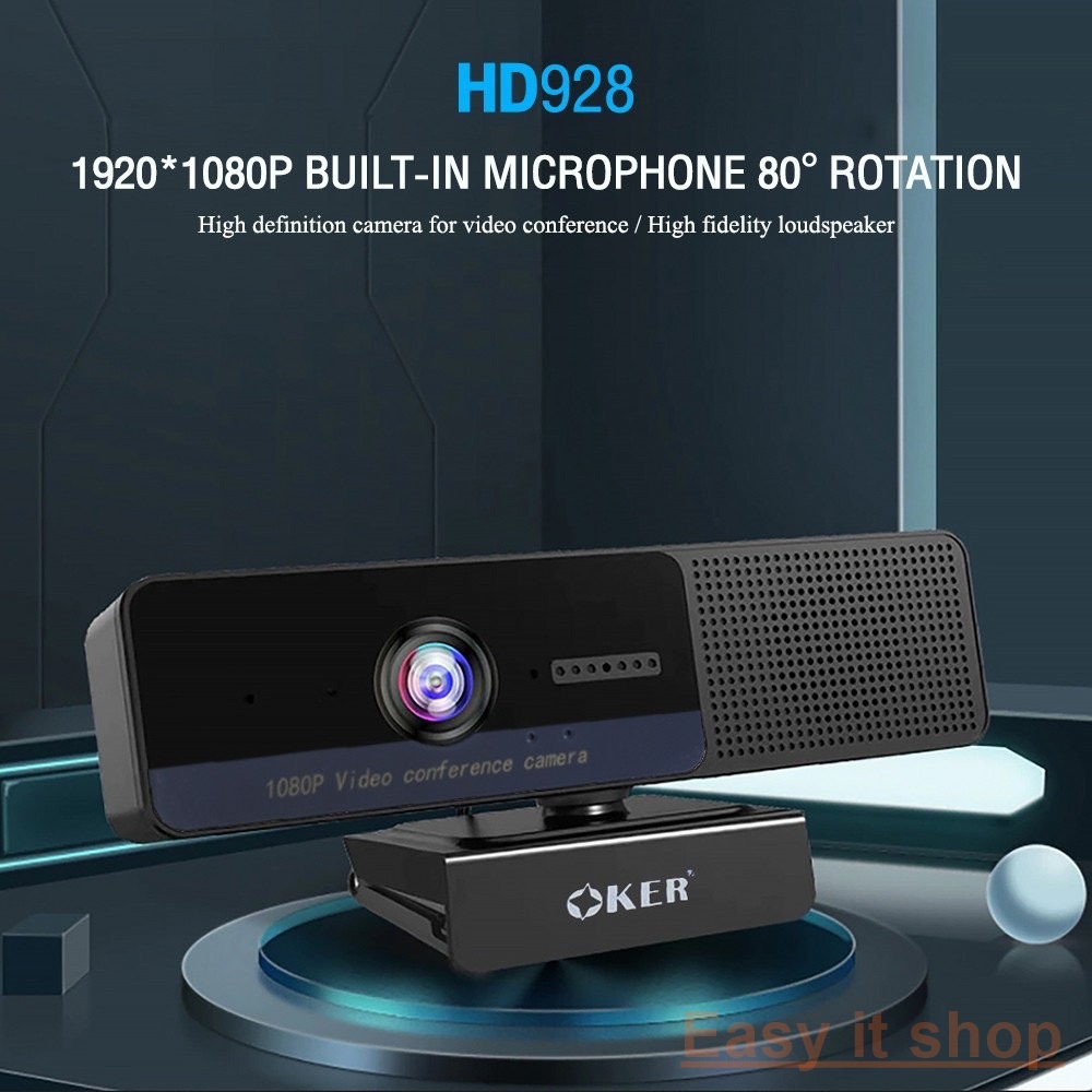 กล้องwebcam-oker-web-camera-full-hd-webcam-hd928