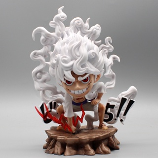 โมเดลฟิกเกอร์ PVC อนิเมะ One Piece Monkey D Luffy Gear 5 Sun God Nika สําหรับตกแต่ง ของขวัญ