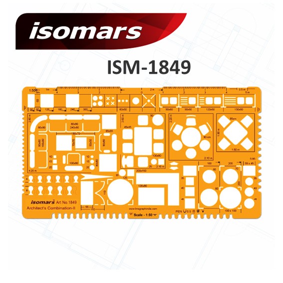 แผ่นเพลท ISOMARS ISM-1849 ขนาด 225x123 mm.(แบบรวม) | Shopee Thailand