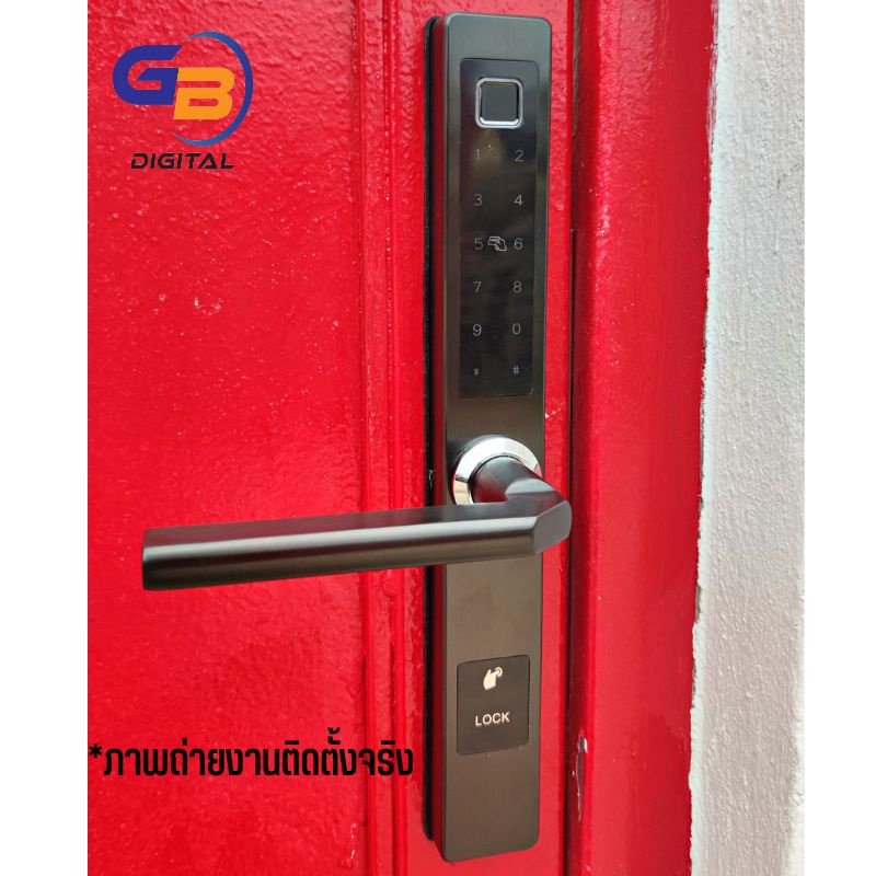 กันน้ำ100% Digital door lock รุ่น F11(พร้อมติดตั้ง)ประตูบานเลื่อน,บาน ...