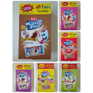 12 ซอง มาร์ชเมลโล เมลโล่ พลัส แบบซอง รส โคล่า mallow plus snack