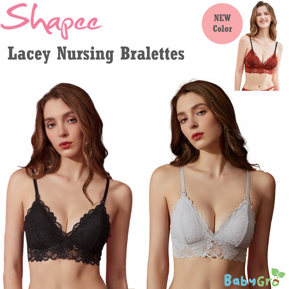 ใหม่-shapee-lacey-บราเล็ตต์ให้นมบุตร-32-40a-b-c-d-รุ่นลิมิเต็ด-อิดิชั่น-บราเล็ตต์-ซีรีส์-ให้นมบุตร-และชุดชั้นในคนท้อง