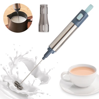 Electric Handheld Milk Frother Foam Maker Battery Powered Drink Coffee Whisk Mixer For Latte Coffee Matcha Kitchen Acces