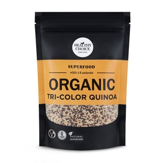 ภาพหน้าปกสินค้าHEALTHY CHOICE เมล็ดควินัว 3 สี ออร์แกนิค Organic Tricolor Quinoa 300 g แจกคูปองลดเพิ่ม 3-5%+จัดส่งฟรี ที่เกี่ยวข้อง