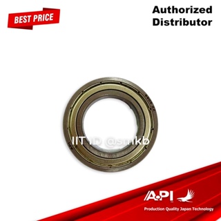 API Brand แบริ่ง ตลับลูกปืนคุณภาพ BALL BEARING 6906 ZZ ปิดเหล็ก   6906 size 30X47X9