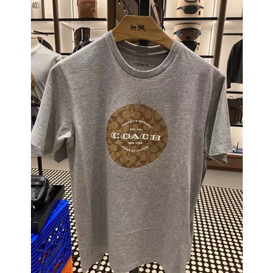 coachi-เสื้อยืดลําลอง-ผ้าฝ้ายแท้-แขนสั้น-คอกลม-พิมพ์ลายโลโก้-coachi-ขนาดใหญ่-แฟชั่นสําหรับผู้ชาย-และผู้หญิง