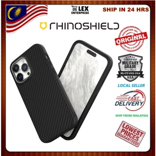 Rhinoshield SolidSuit เคส สําหรับ iPhone 14 Pro 14 Pro Max บาง เกรดทหาร เคสโทรศัพท์