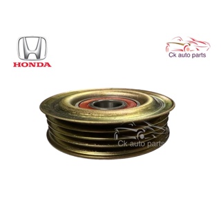 พูลเลย์แอร์ รอกแอร์ ร่อง 4PK ฮอนด้า ซีวิค 96 ตาโต CRV 96 G1 Honda Civic EK CRV 96 -2001 idle pulley