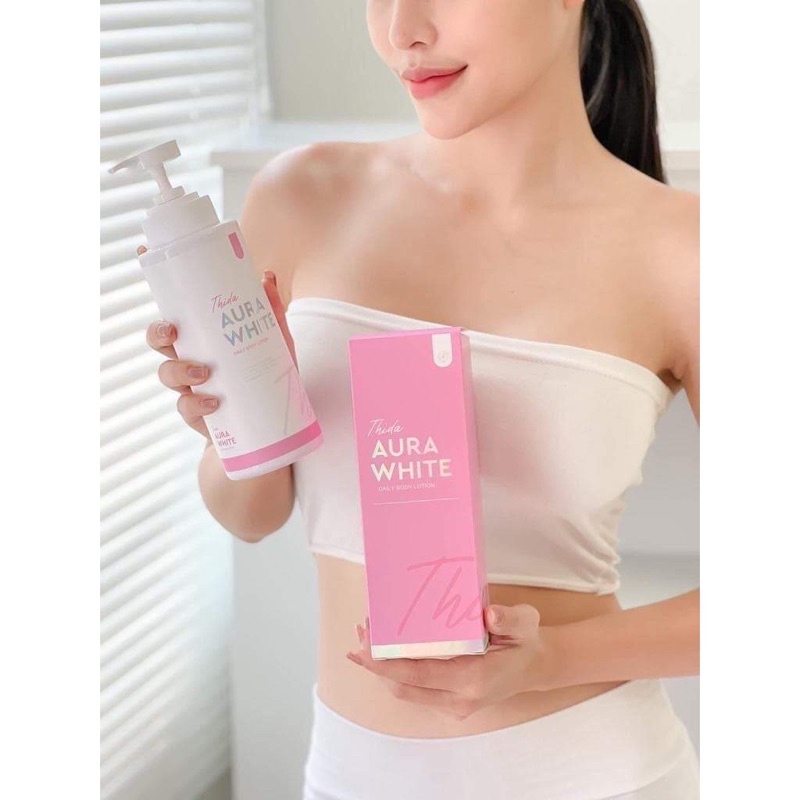 ภาพหน้าปกสินค้าโลชั่นออร่าไวท์ ธิดา เดลี่ Thida Aura White Daily Body Lotion (400 ml.) จากร้าน skincar_beauty.shop บน Shopee