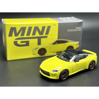 Mini GT  / Nissan Fairlady Z Proto Spec 2023 Ikazuchi Yellow RHD