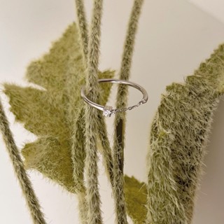 (โค้ด X8SFXJ ลด 20%) A.piece  แหวนเงินแท้ [all silver 925] semi ring