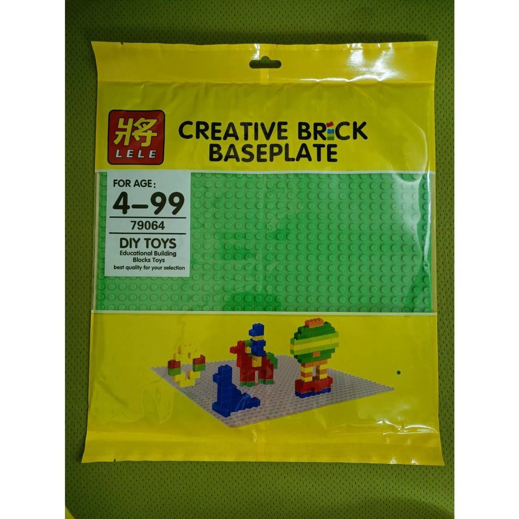 พร้อมส่ง-แผ่นเพลทเลโก้-lego-building-plate-25-25-ซม-สีสดใส-79064