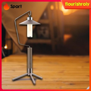 [Flourish] โคมไฟตั้งโต๊ะ แบบพับได้ สําหรับตั้งแคมป์กลางแจ้ง