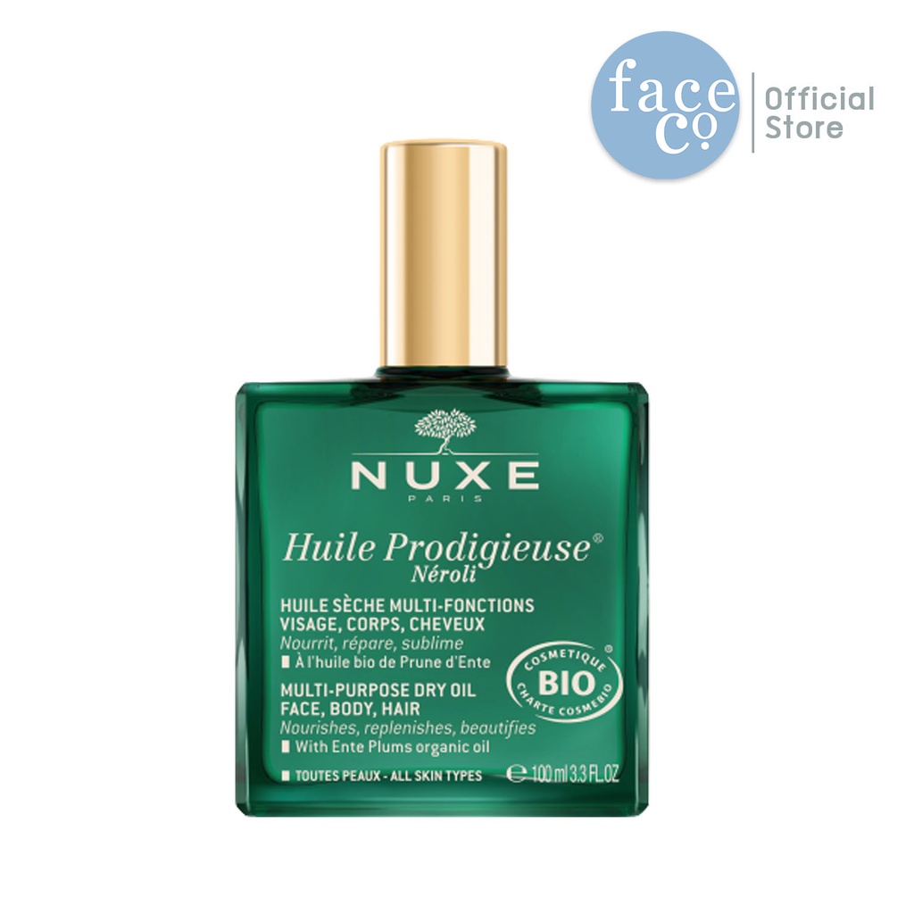 NUXE HUILE PRODIGIEUSE NEROLI MULTIPURPOSE DRY OIL 100 ml. Shopee
