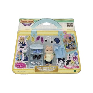 Sylvanian Families ชุดแฟชั่นแนวสตรีทเมือง รองเท้าแฟชั่น คอลเลคชั่นสุนัข (สินค้าญี่ปุ่น)