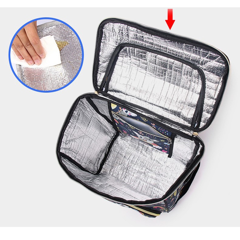 กระเป๋าช้อปปิ้งเก็บอุณหภูมิล้อลาก-ล้อคู่-5วงหมุนได้รอบ-360องศา-กระเป๋าเก็บอุณหภูมิ-พร้อมส่ง-gt-ส่งฟรีไม่ต้องใช้โค้ด-lt