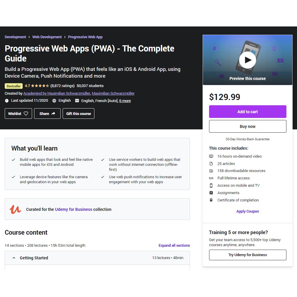 course-progressive-web-apps-pwa-the-complete-guide