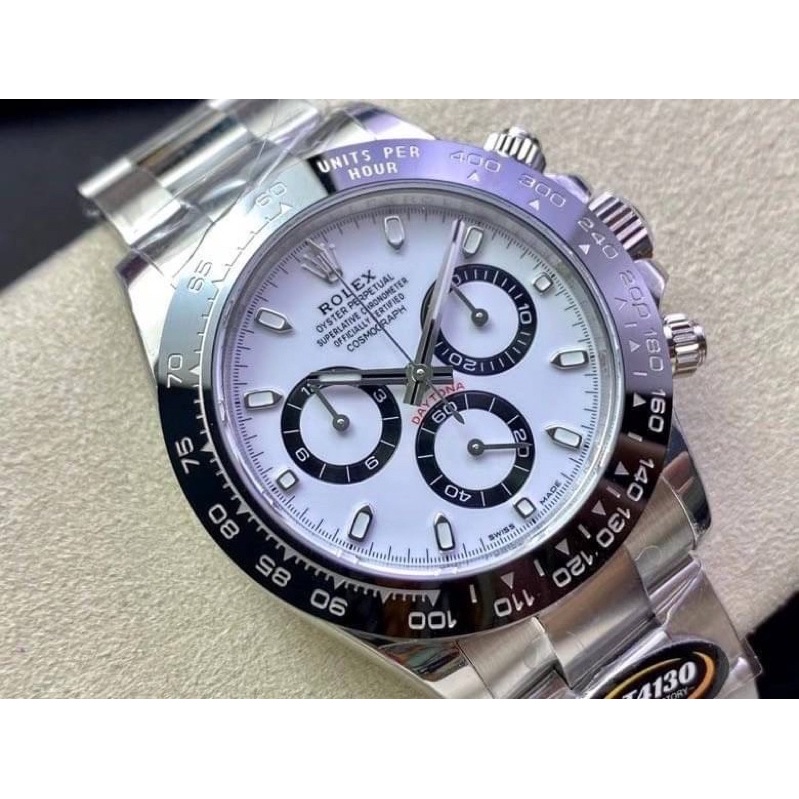 นาฬิกา-rolex-daytona-swiss-1-1-โรงงาน-bt-v2-เครื่อง-4130-เหมือนแท้ที่สุดครับ-ใส่สลับแท้ได้เลย