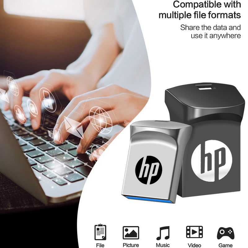 แฟลชไดรฟ์-ความเร็วสูง-hp-super-mini-usb-3-0-16gb-64gb-128gb-256gb-512gb-1tb
