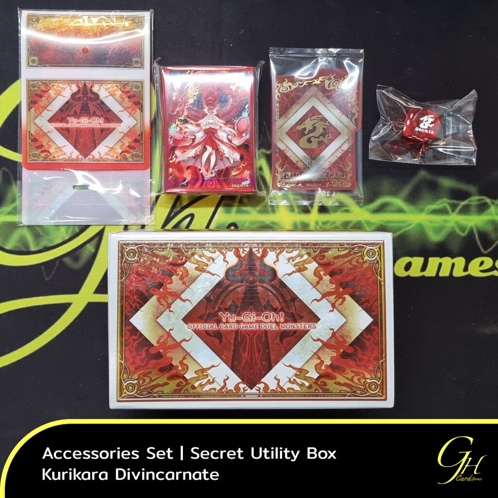 Yugioh [SUB1ACS06] Secret Utility Box Accessories Set Kurikara