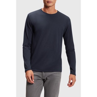 ESPRIT Mens Long Sleeve Jersey T-Shirt